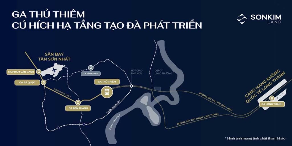 Bản đồ vị trí dự án The Megapolis Thủ Thiêm