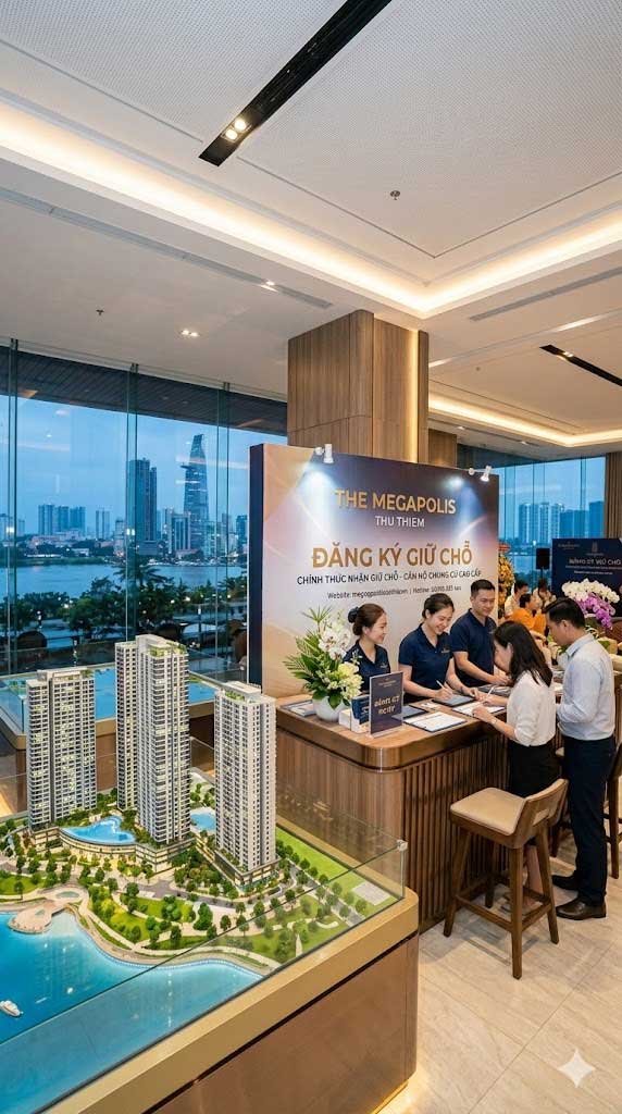 Đăng ký giữ chỗ The Megapolis Thủ Thiêm