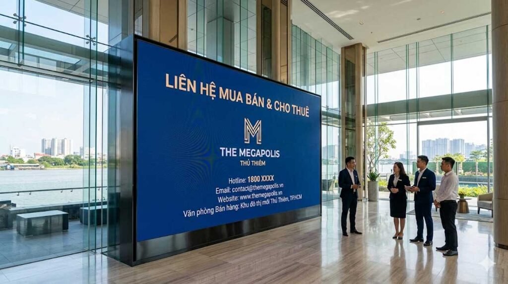 Liên hệ mua bán cho thuê The Megapolis Thủ Thiêm