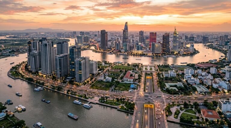 Giá căn hộ Thủ Thiêm 2026 tăng mạnh, khu vực đường Mai Chí Thọ nơi The Megapolis tọa lạc
