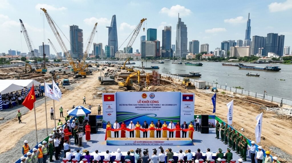Danh mục 16 công trình khởi công 2/9/2026, đường sắt Thủ Thiêm - Long Thành
