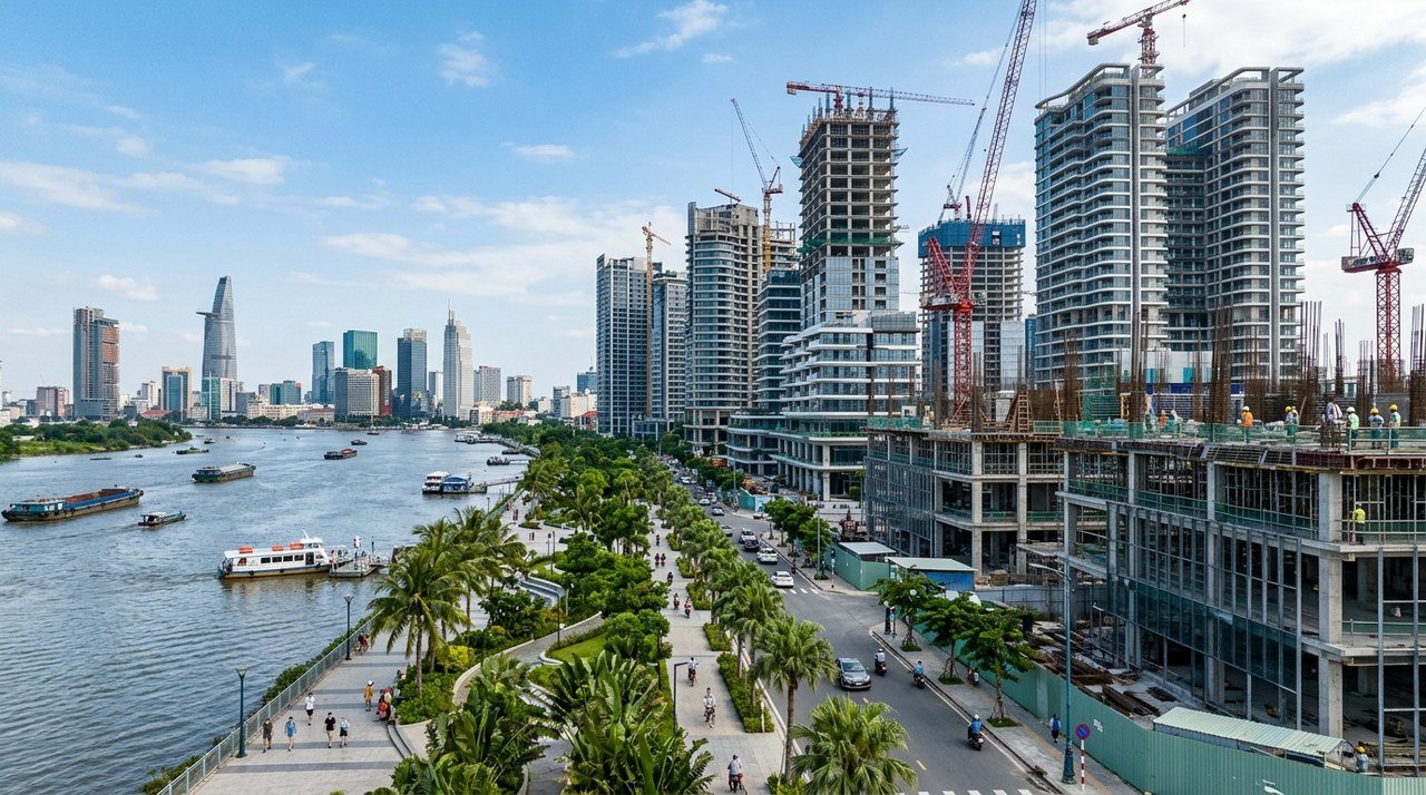 Khu chức năng 2A Lotte Eco Smart City Thủ Thiêm dọc trục Mai Chí Thọ
