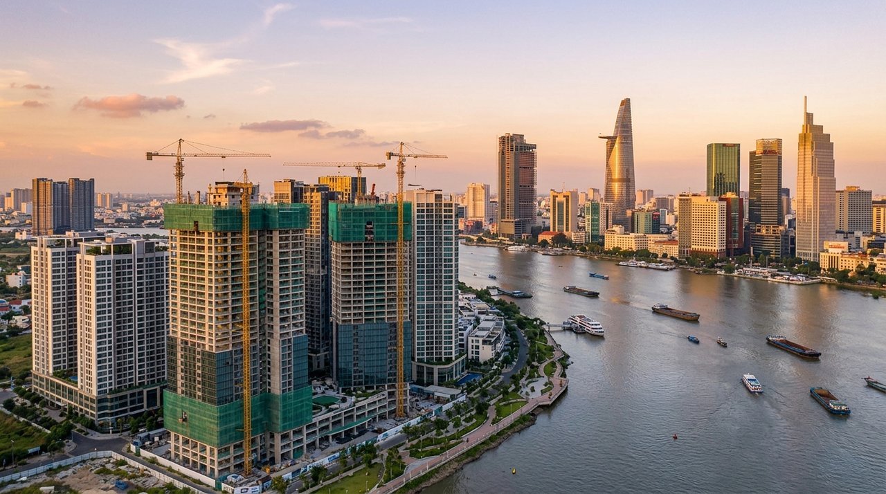 Thị trường bất động sản cao cấp Thủ Thiêm TP.HCM đón dòng vốn đầu tư mới