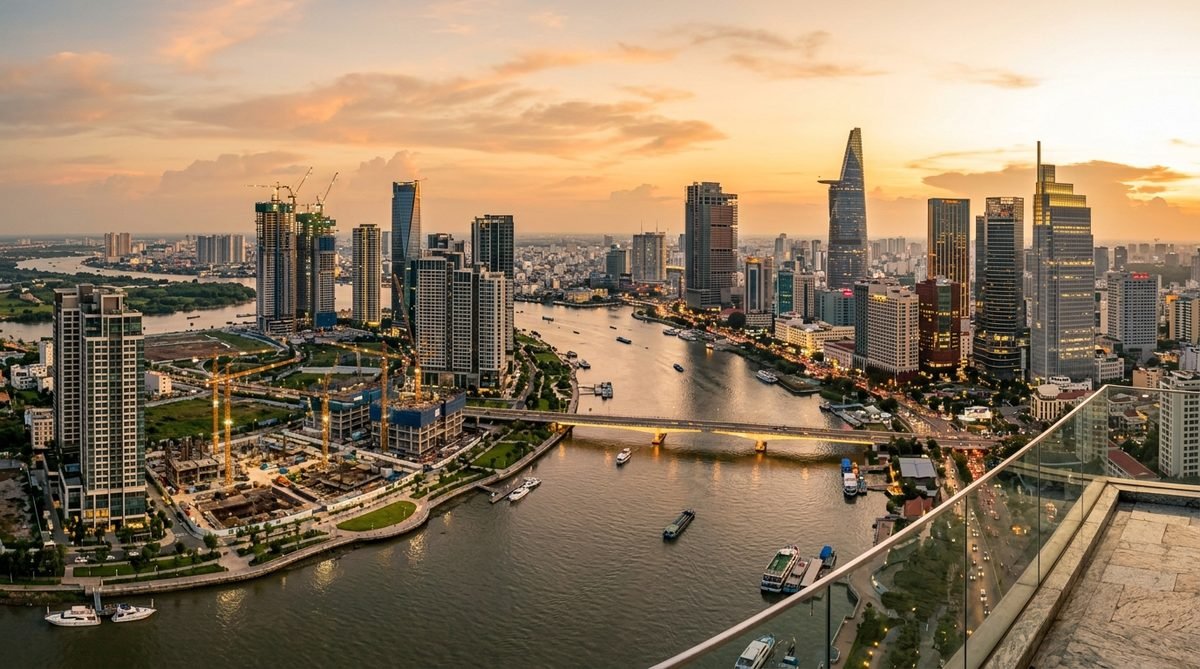 Bất động sản quanh ga Thủ Thiêm và dự án The Megapolis Thủ Thiêm của Sonkim Land