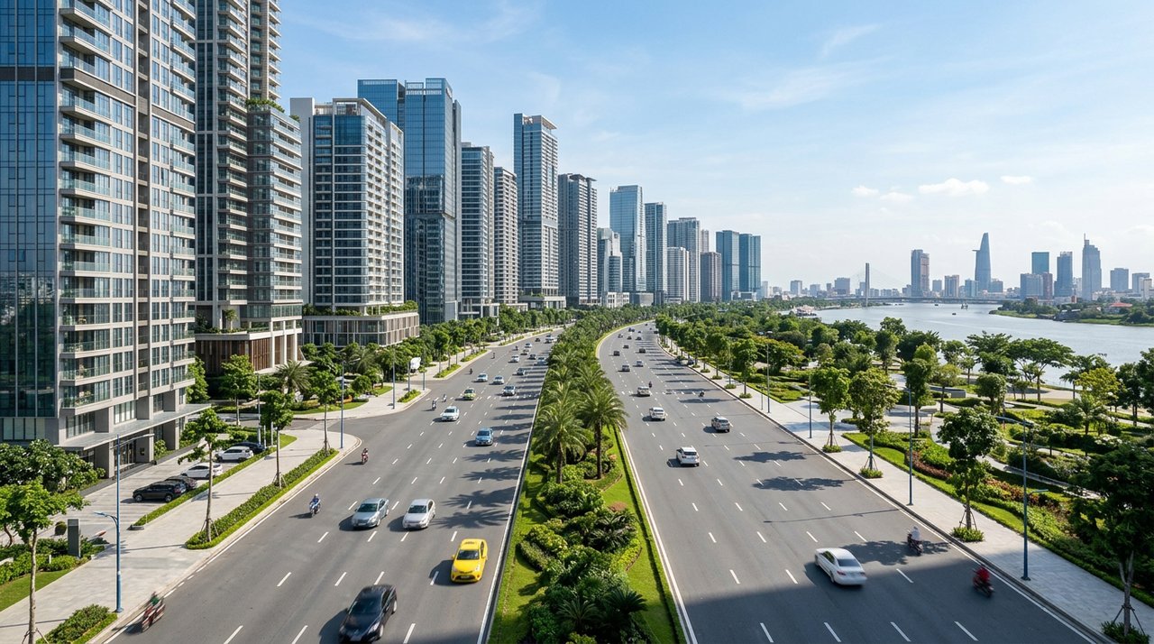 The Megapolis Thủ Thiêm - đại lộ Mai Chí Thọ căn hộ officetel