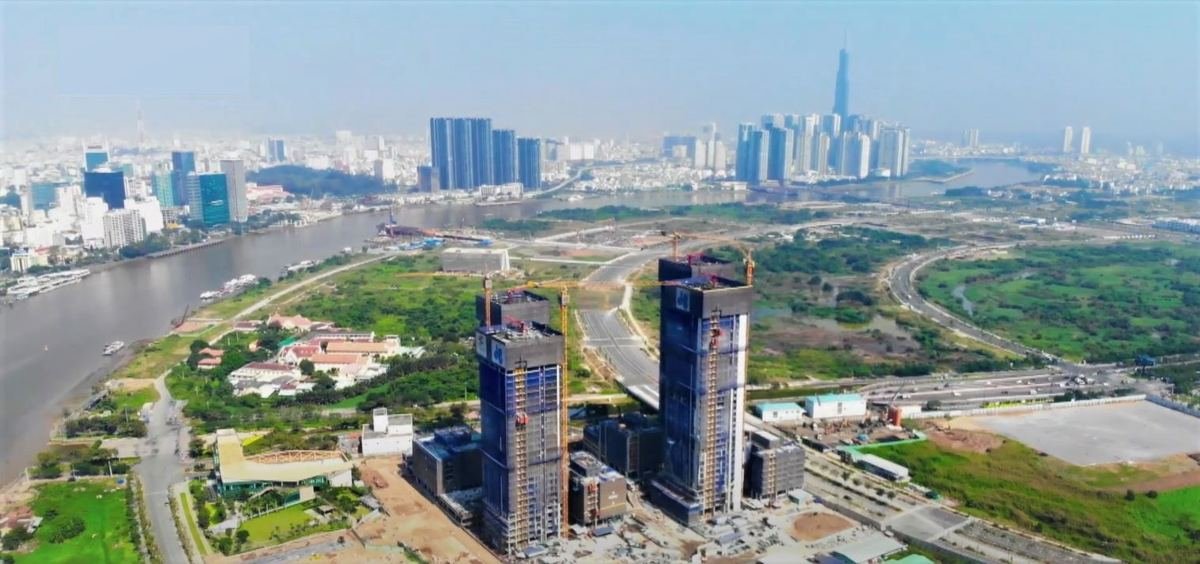 The Megapolis Thủ Thiêm - Khu đô thị mới Thủ Thiêm đang phát triển