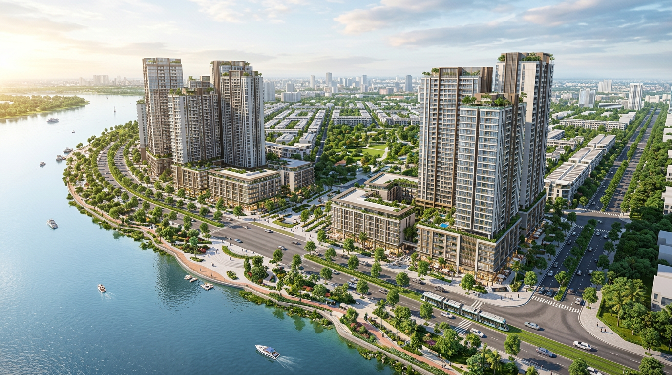 Luật Phát triển đô thị và mô hình TOD tại Khu đô thị mới Thủ Thiêm