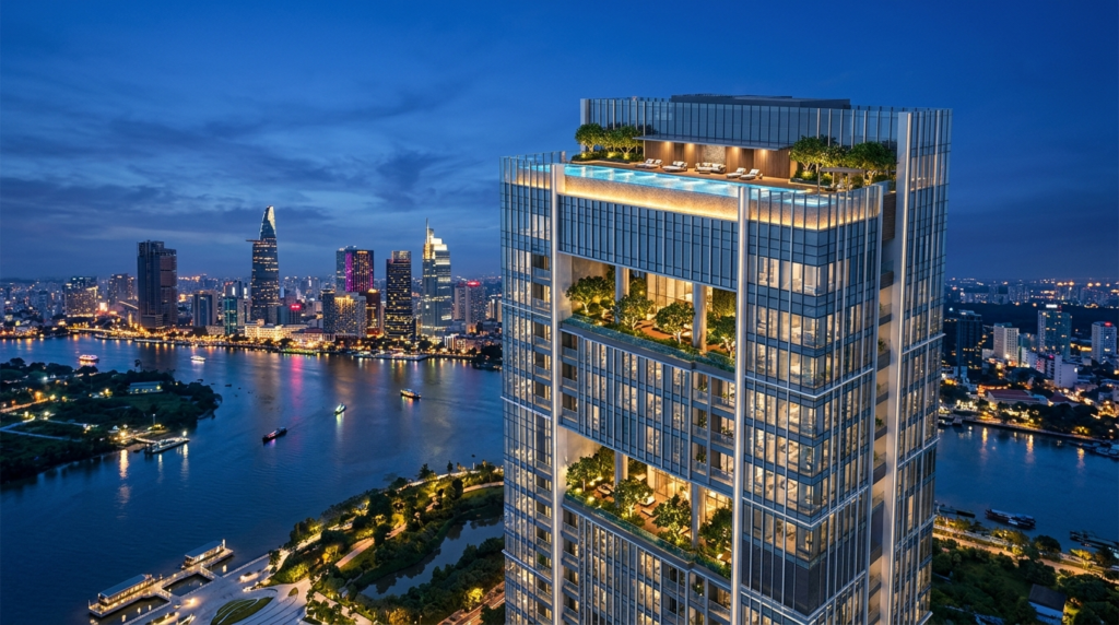 The Megapolis Thủ Thiêm - Phối cảnh tháp căn hộ cao cấp The Megapolis Thủ Thiêm