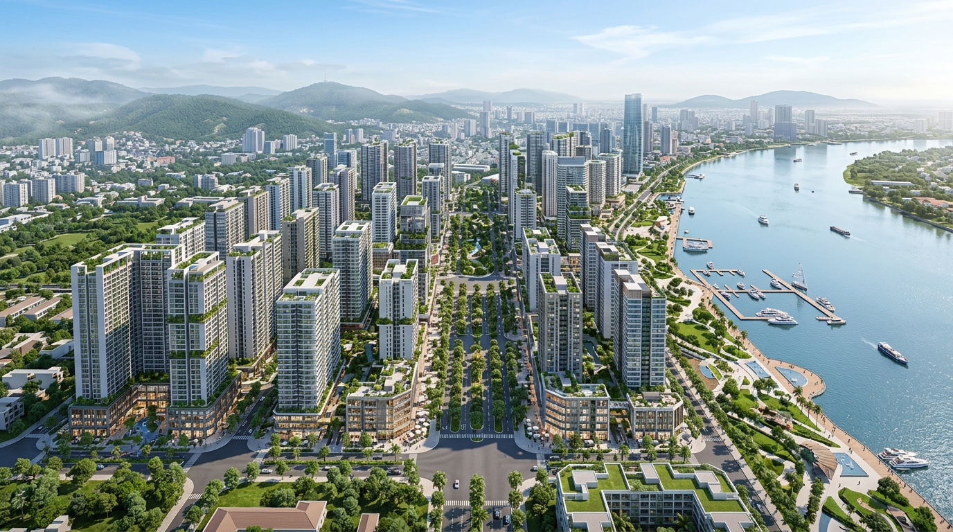 Khu tái định cư Bình Khánh trong Khu đô thị mới Thủ Thiêm TP.HCM